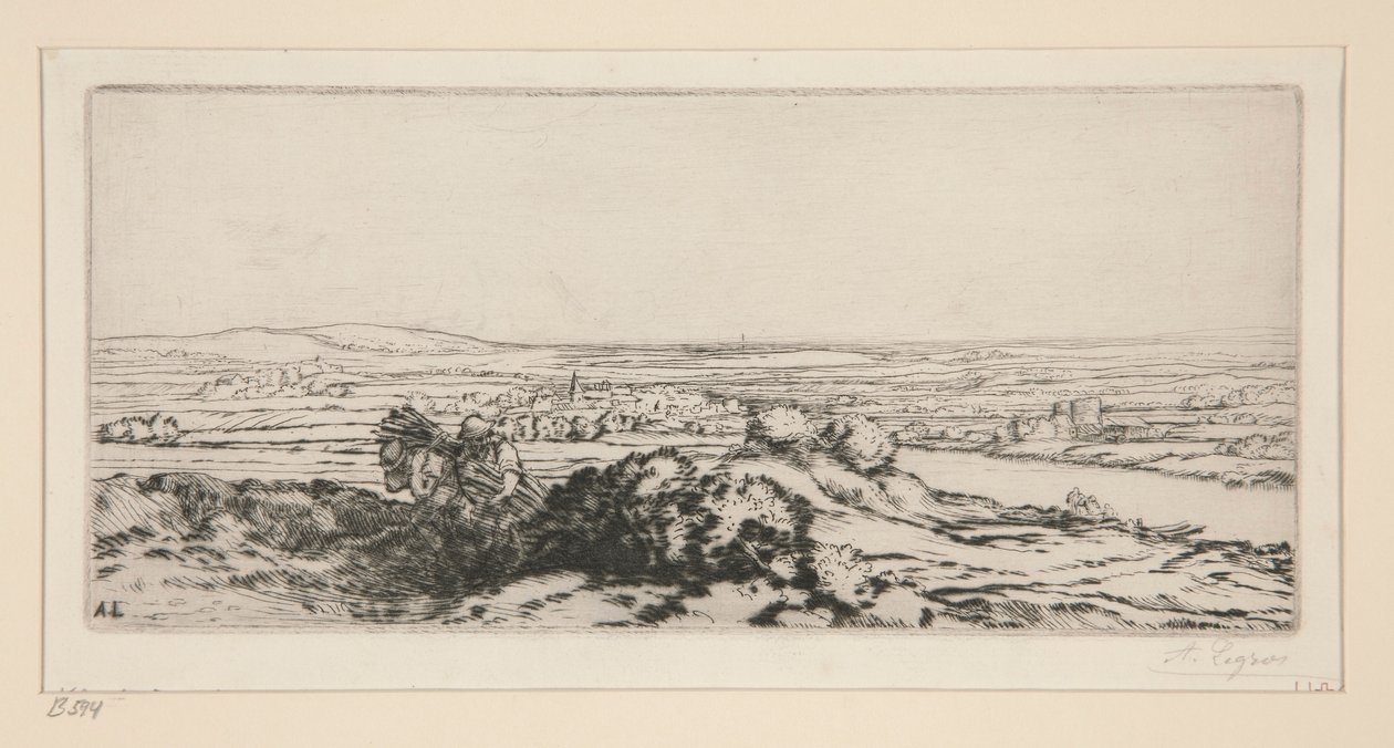Údolí dun od Alphonse Legros
