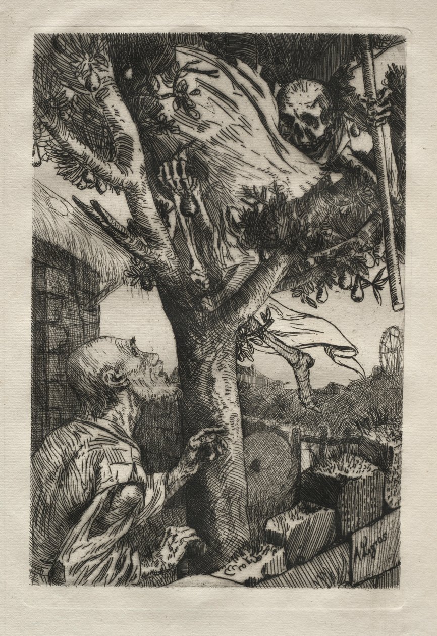 La mort dans le poirier. od Alphonse Legros