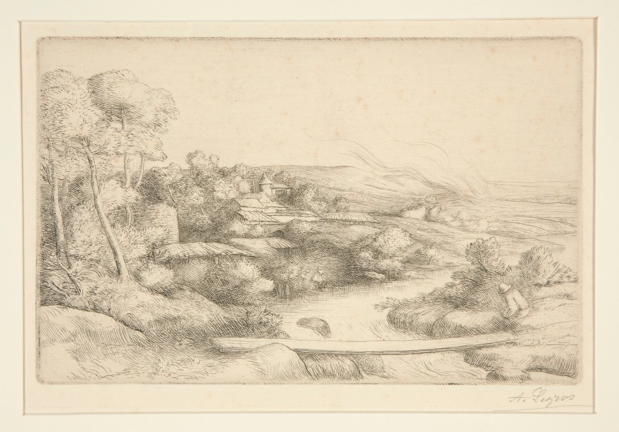 Lávka pro pěší od Alphonse Legros