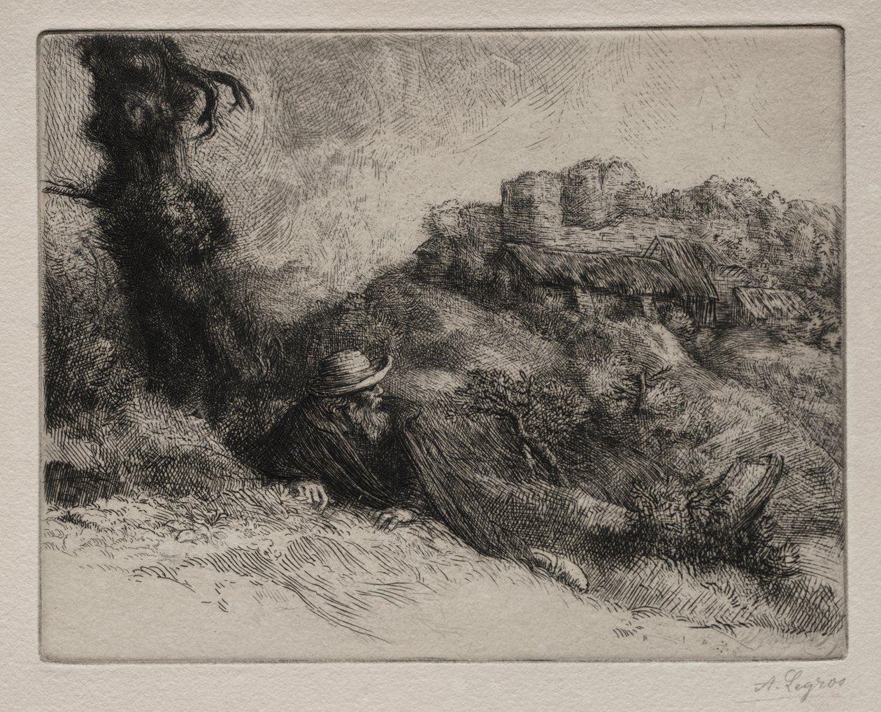 Hrady duchů od Alphonse Legros