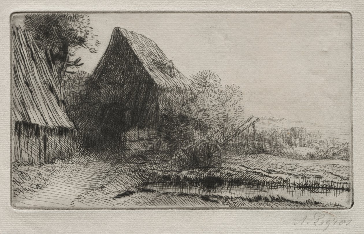 Kolářův dům od Alphonse Legros