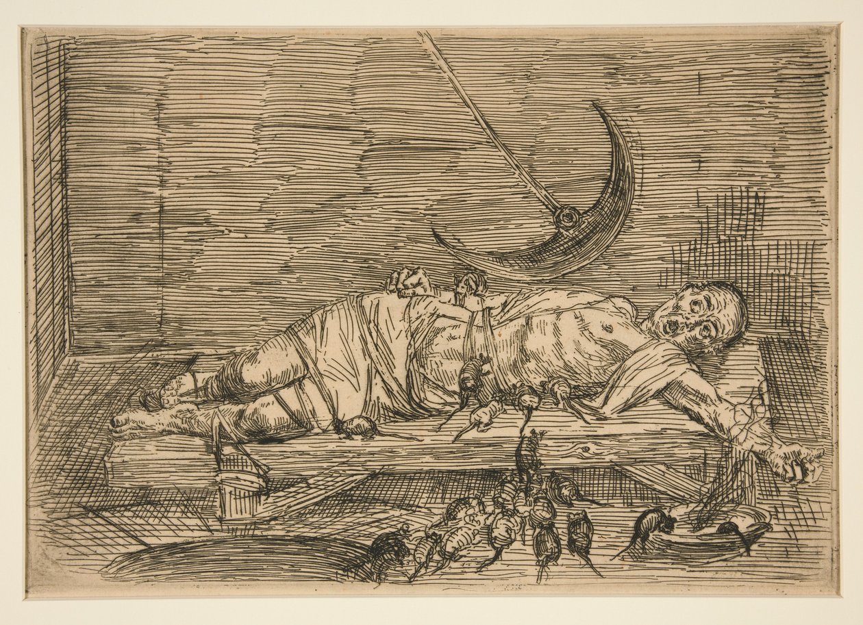 Jáma a kyvadlo, č. 1 od Alphonse Legros
