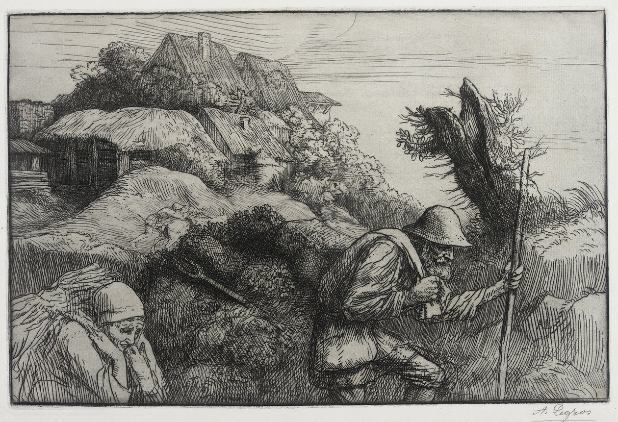 Návrat dřeva od Alphonse Legros