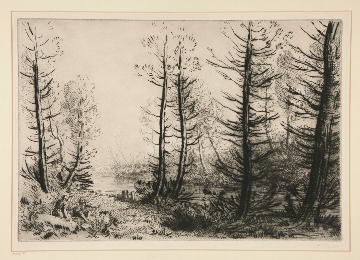 Canal Grande od Alphonse Legros