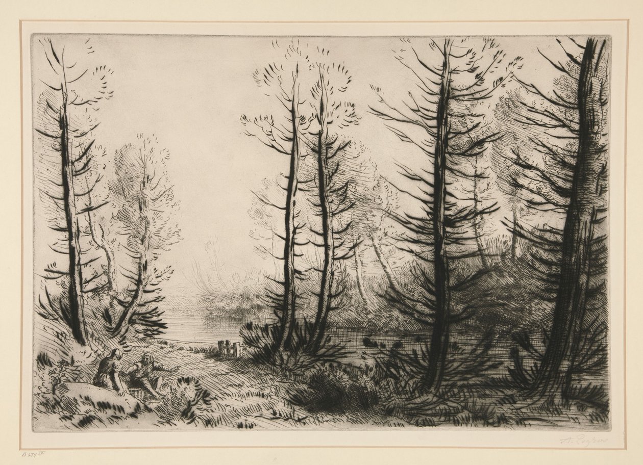 Velký kanál od Alphonse Legros