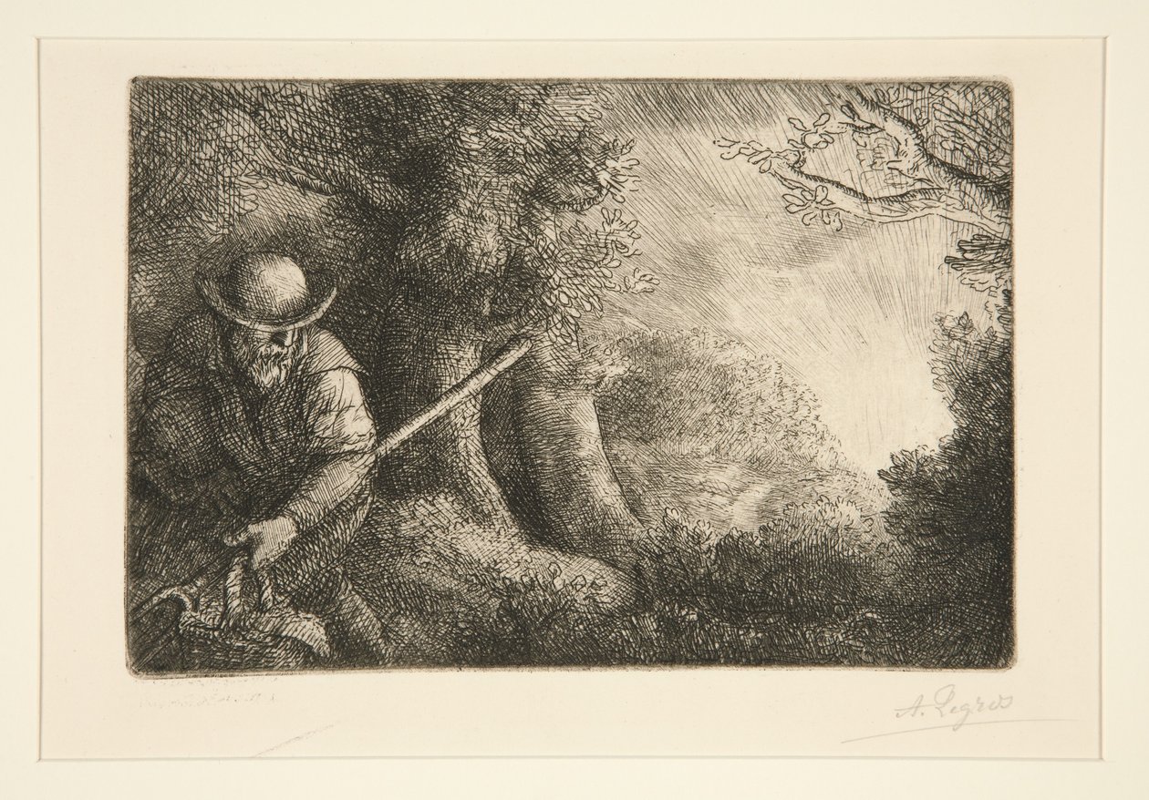 Zahradník (The Gardener) od Alphonse Legros