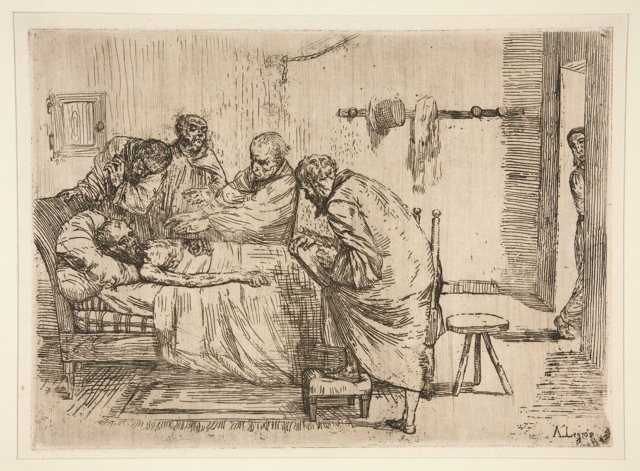Le verite sur le cas de M. Valdemar (Fakta v případě M. Valdemara) od Alphonse Legros