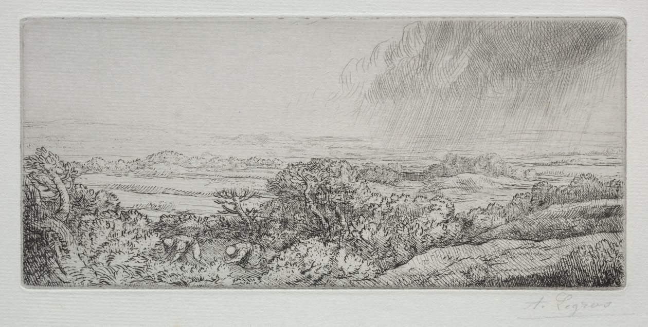 Houbaři od Alphonse Legros