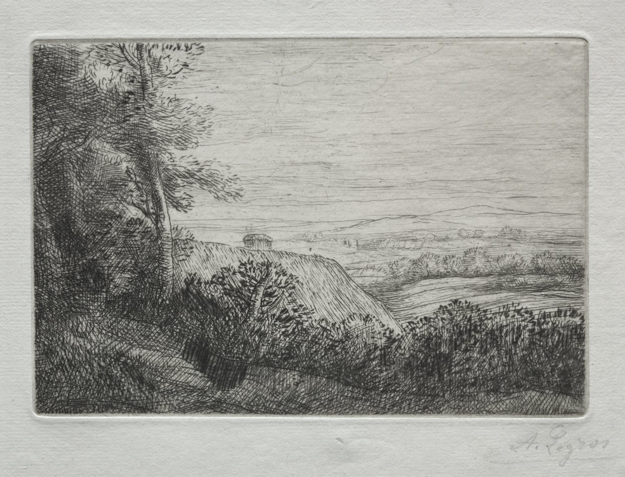 Poslední sluneční paprsky od Alphonse Legros