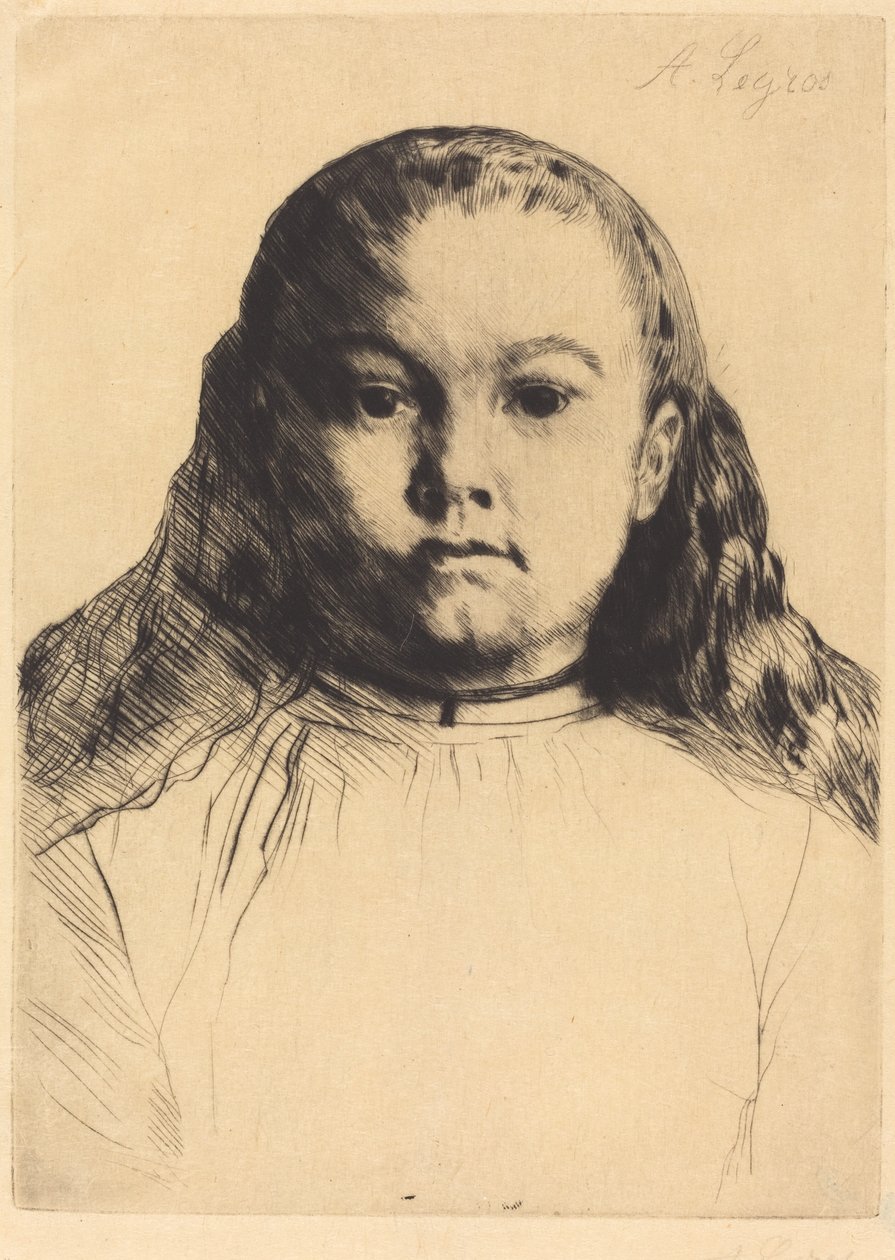Malá Marie od Alphonse Legros