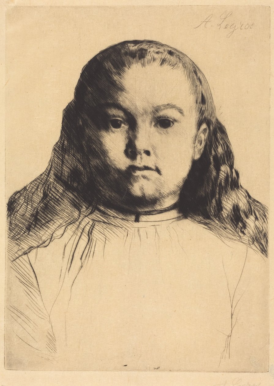 Malá Marie od Alphonse Legros
