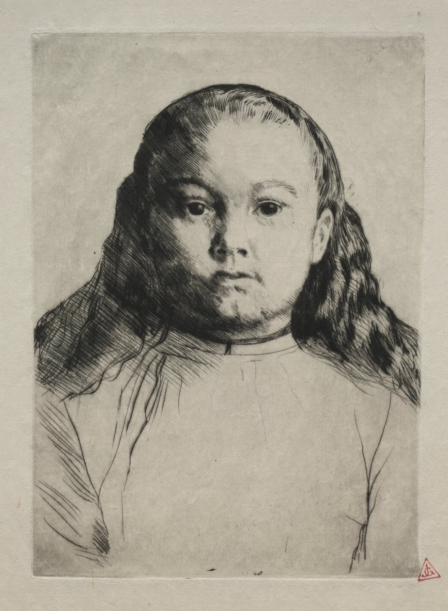 Malá Marie od Alphonse Legros