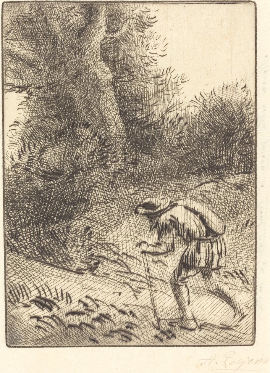 Malý toulavý Žid od Alphonse Legros