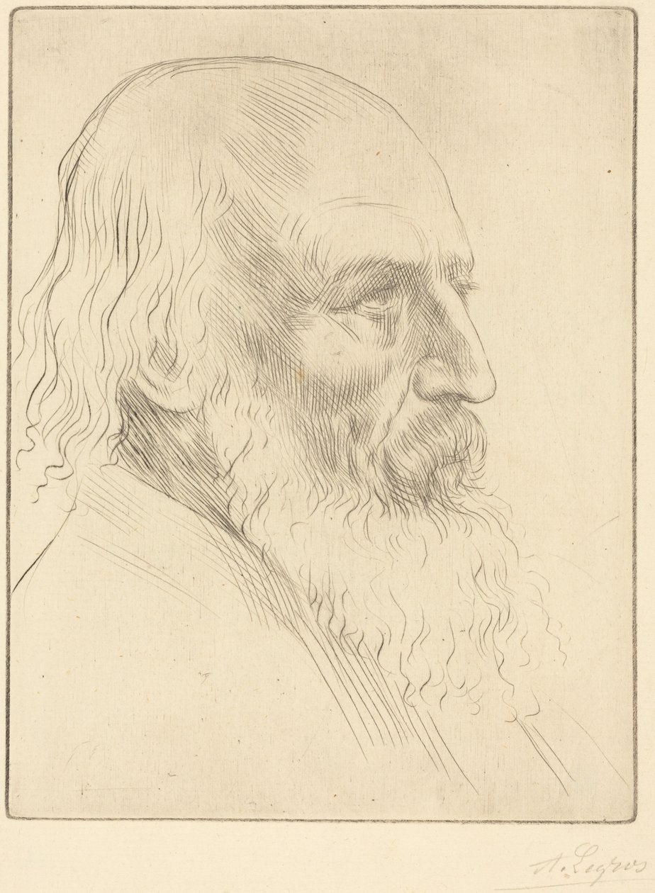 Lord A. Tennyson, 3. deska od Alphonse Legros