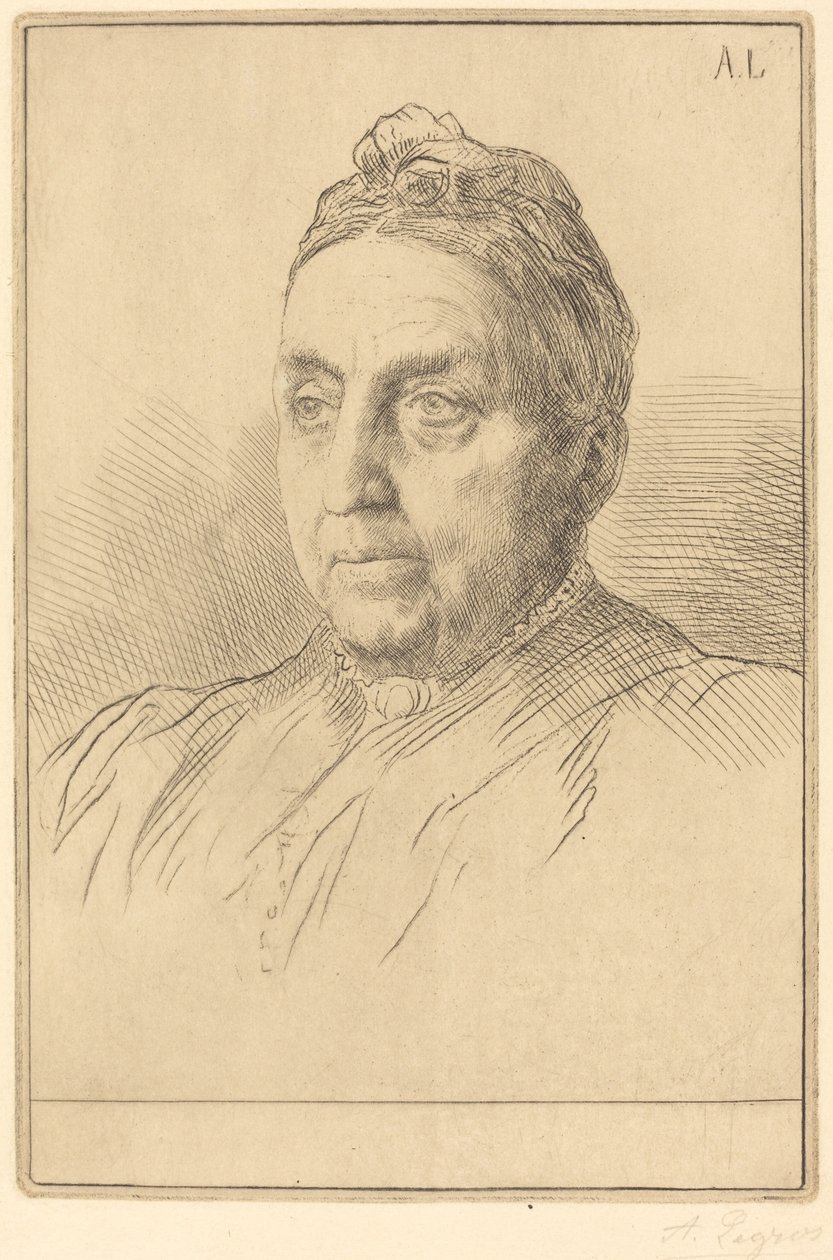 Mme. Kemp, 4. deska. od Alphonse Legros