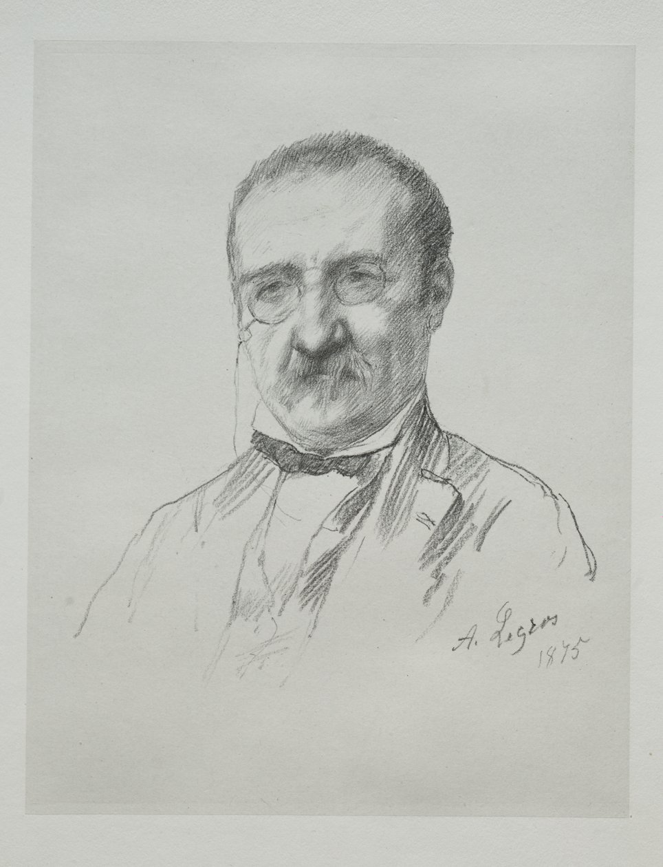 Pane Champfleury od Alphonse Legros