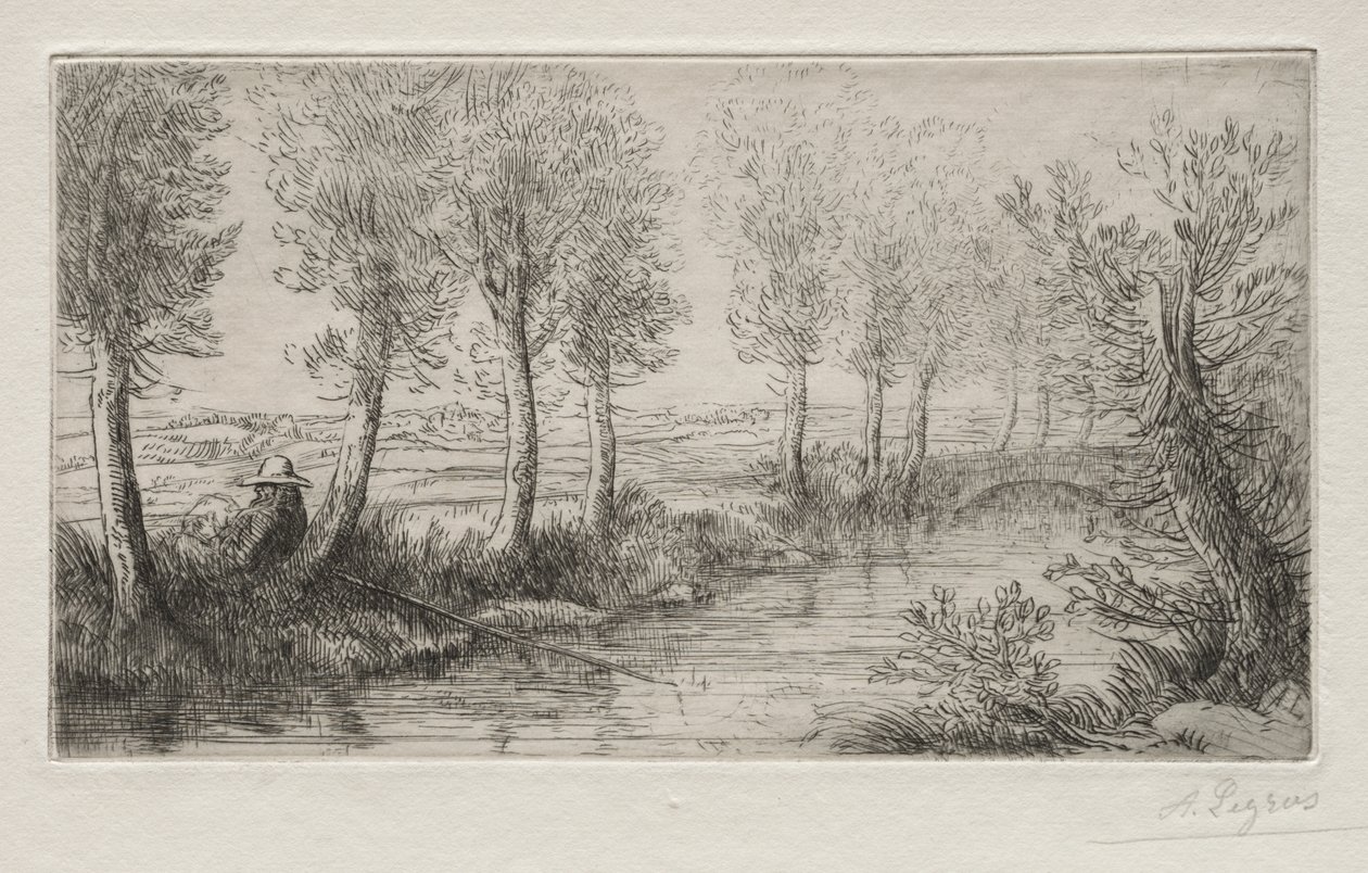 Nedaleko Mlýna od Alphonse Legros