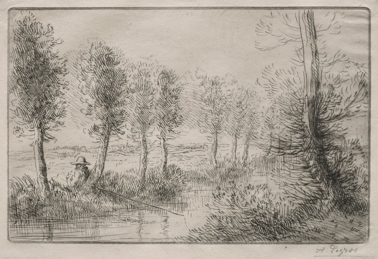 Nedaleko Mlýna od Alphonse Legros
