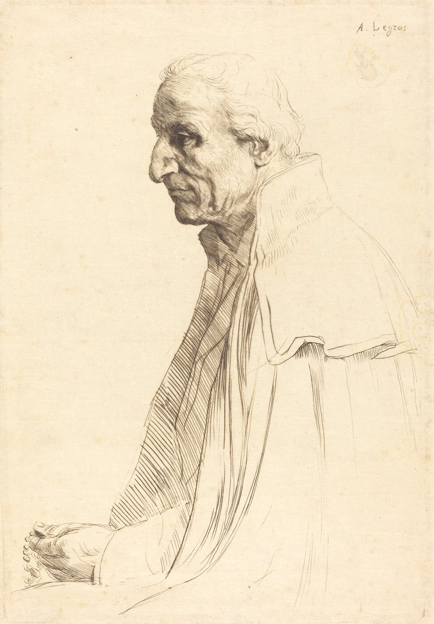 starý španěl (starý španěl) od Alphonse Legros
