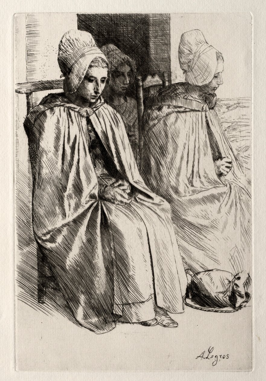 Selka v sousedství Boulogne. od Alphonse Legros