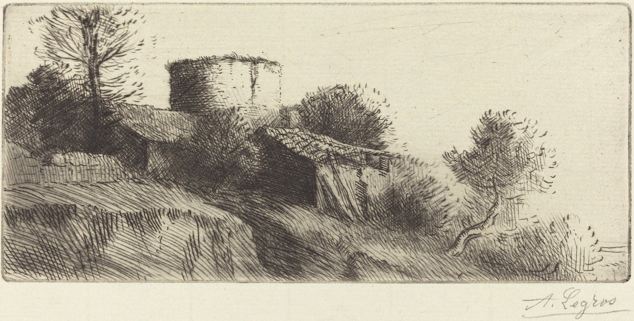 Holubí věž od Alphonse Legros