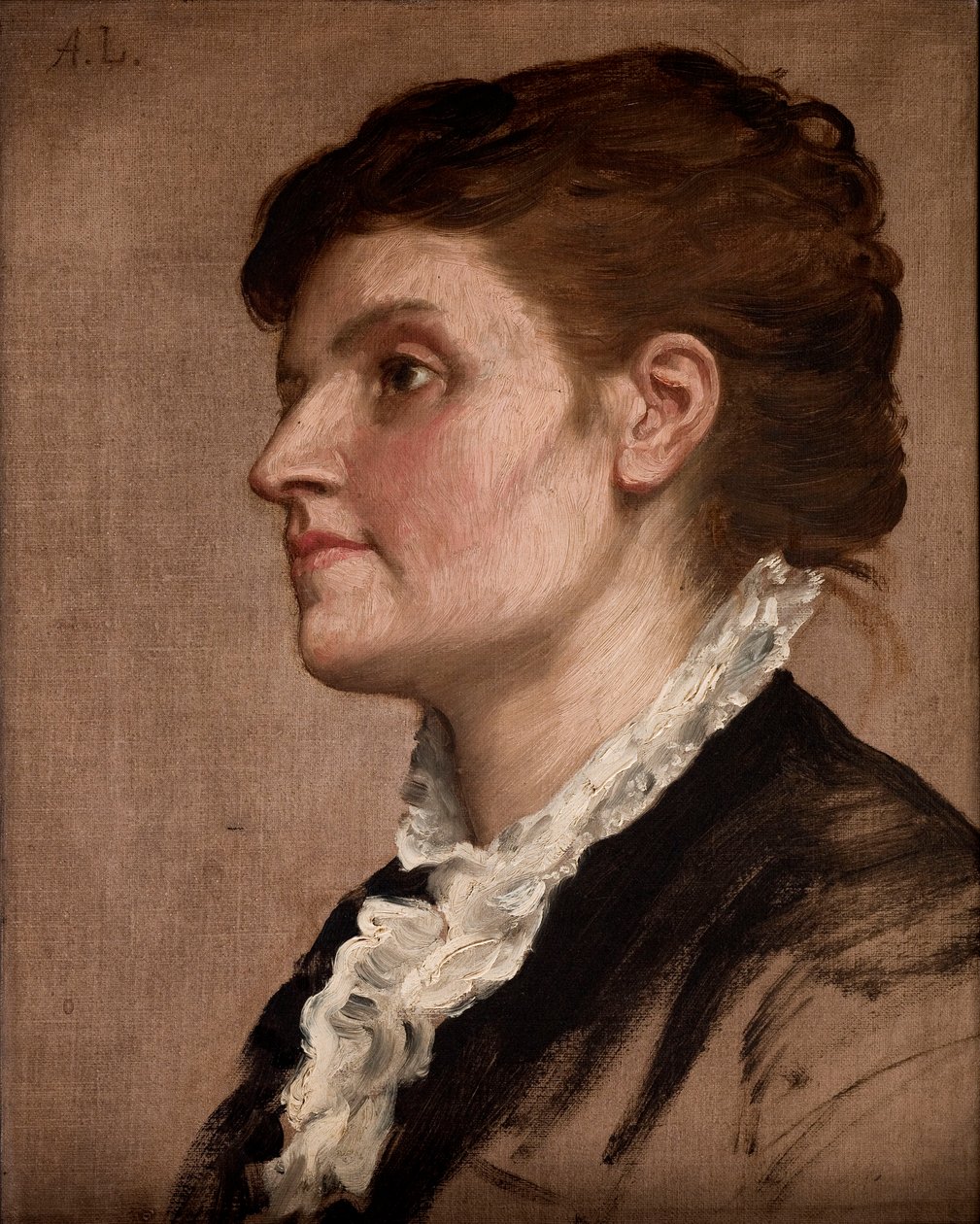 Portrét ženy od Alphonse Legros