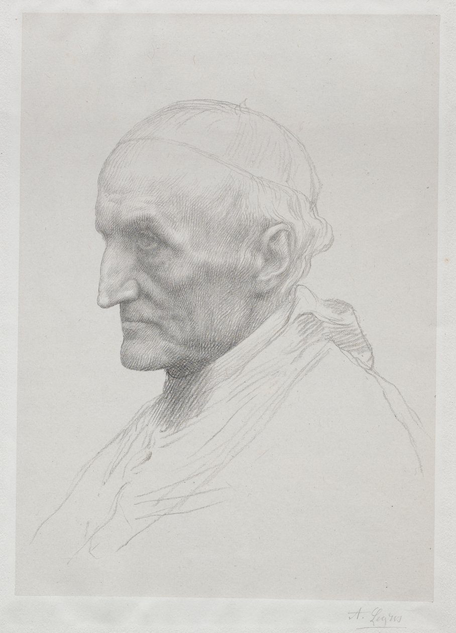 Portrét kardinála Manninga (2. deska) od Alphonse Legros