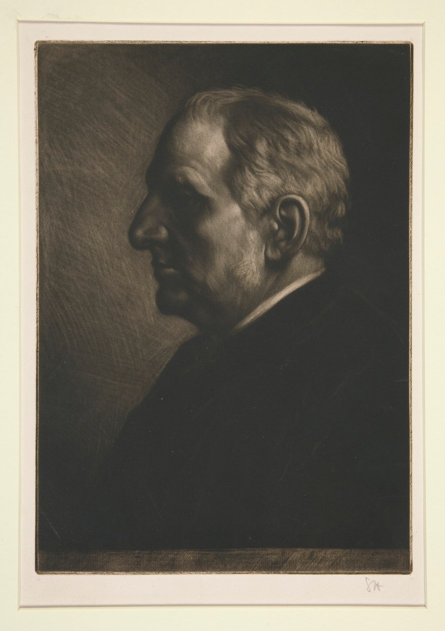 Portrét Seymoura Hadena od Alphonse Legros