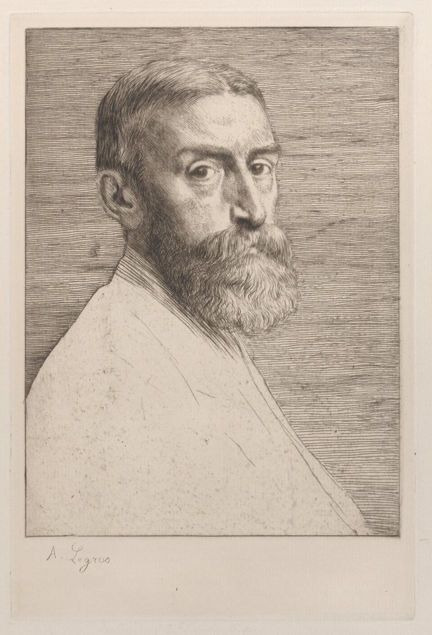 Portrét sira Edwarda Johna Poyntera, 1877. od Alphonse Legros