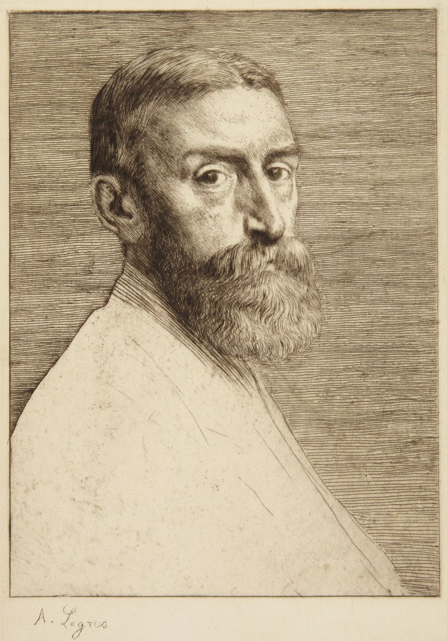Portrét sira Edwarda Poyntera od Alphonse Legros