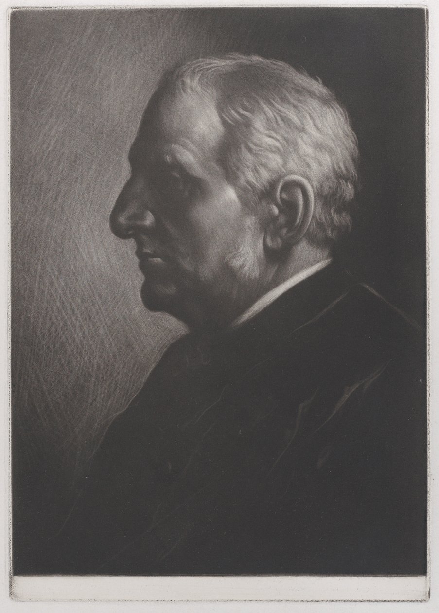 Portrét sira Francise Seymoura Hadena, 1881. od Alphonse Legros