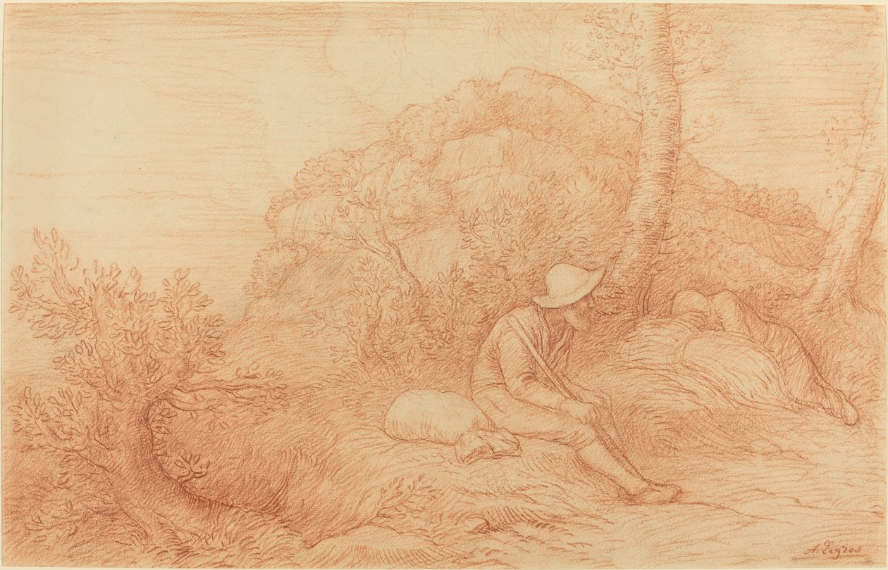 Odpočinek od Alphonse Legros