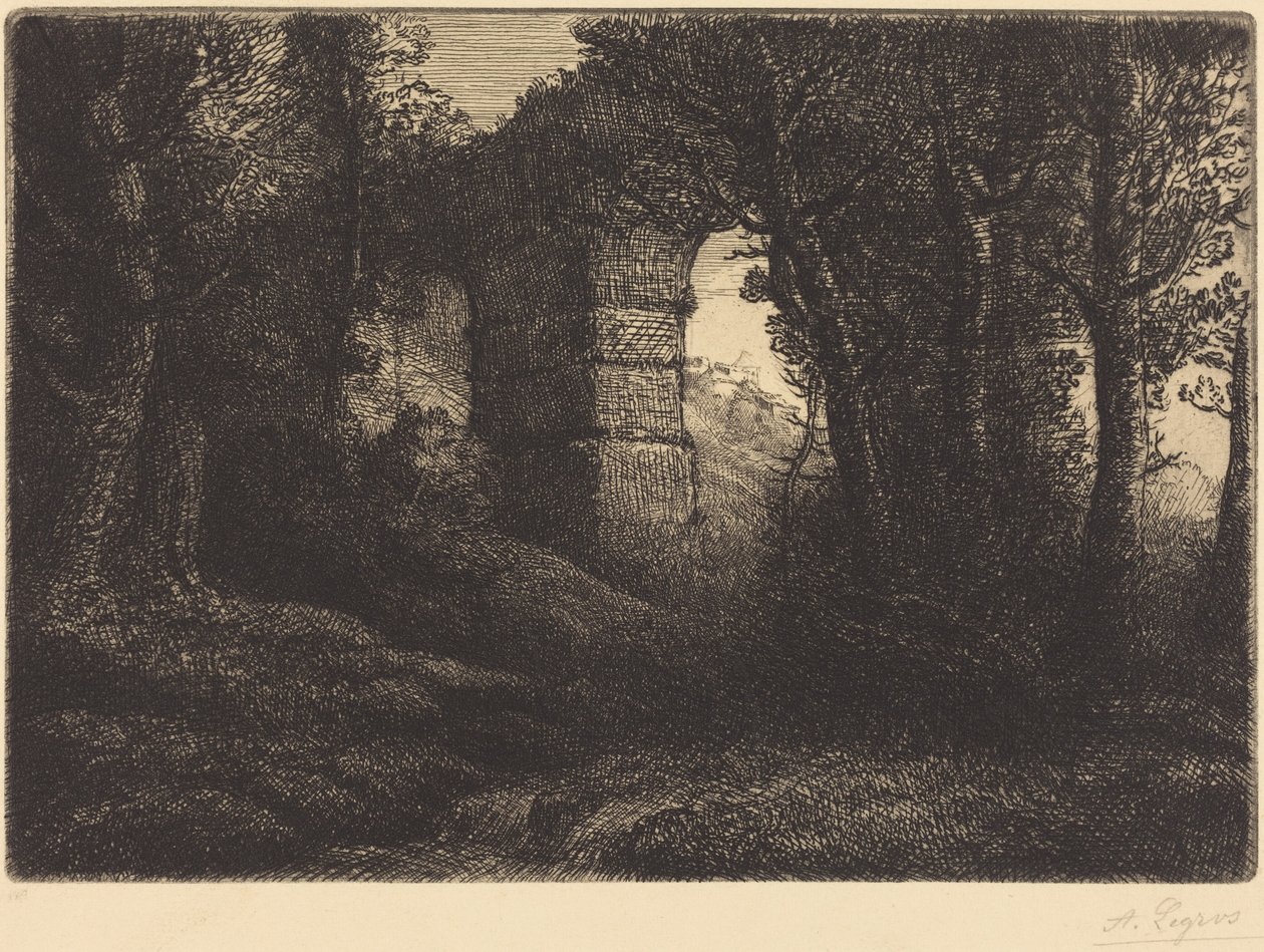 Zříceniny starověkého akvaduktu (Ruine d