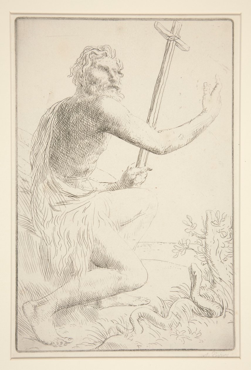 Saint Jean (Saint John) od Alphonse Legros