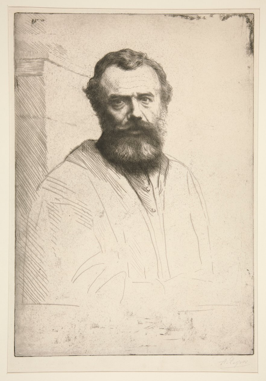 Autoportrét od Alphonse Legros