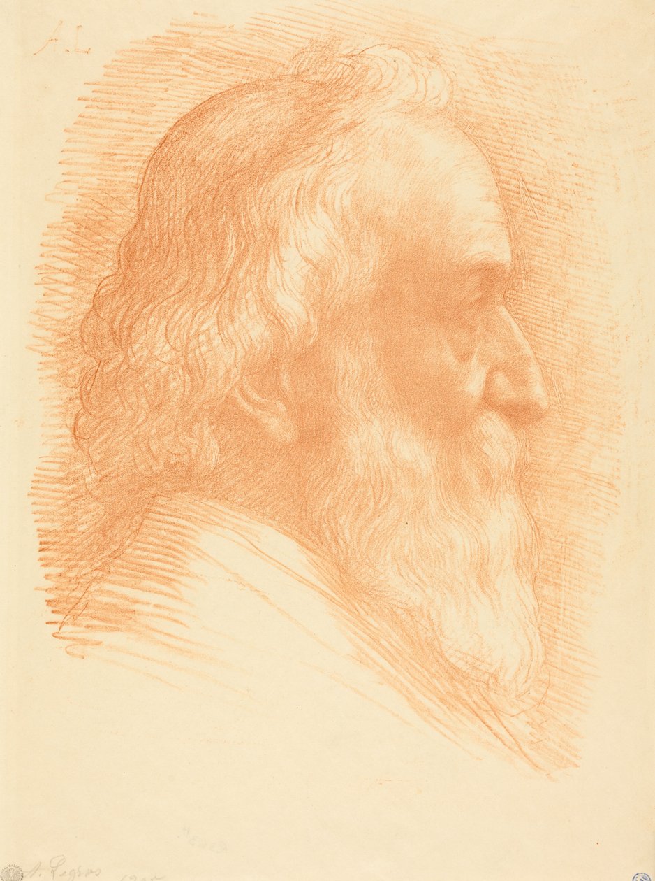 Autoportrét, 10. deska od Alphonse Legros