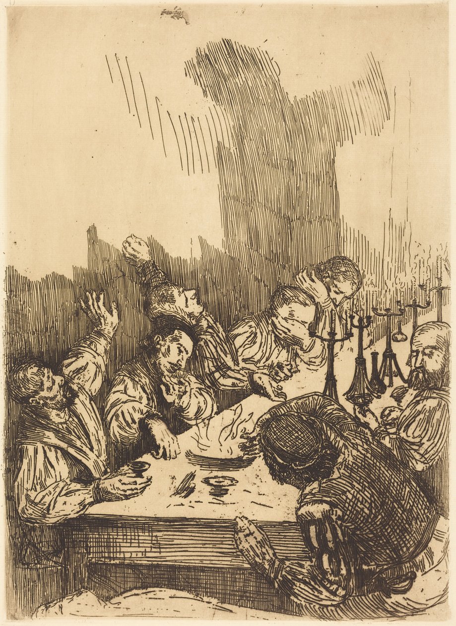 Shadow (Stín) od Alphonse Legros