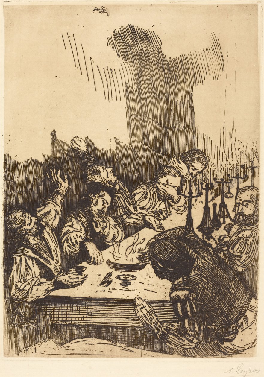 Stín od Alphonse Legros