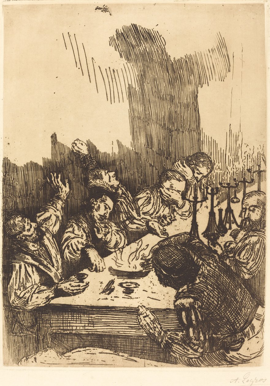 Shadow Ombre. od Alphonse Legros