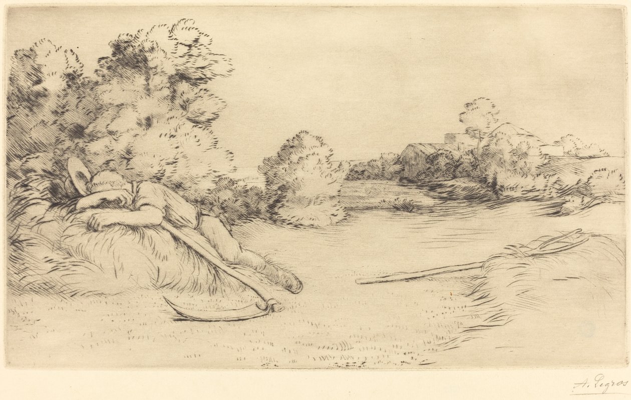 Siesta kombajnu od Alphonse Legros
