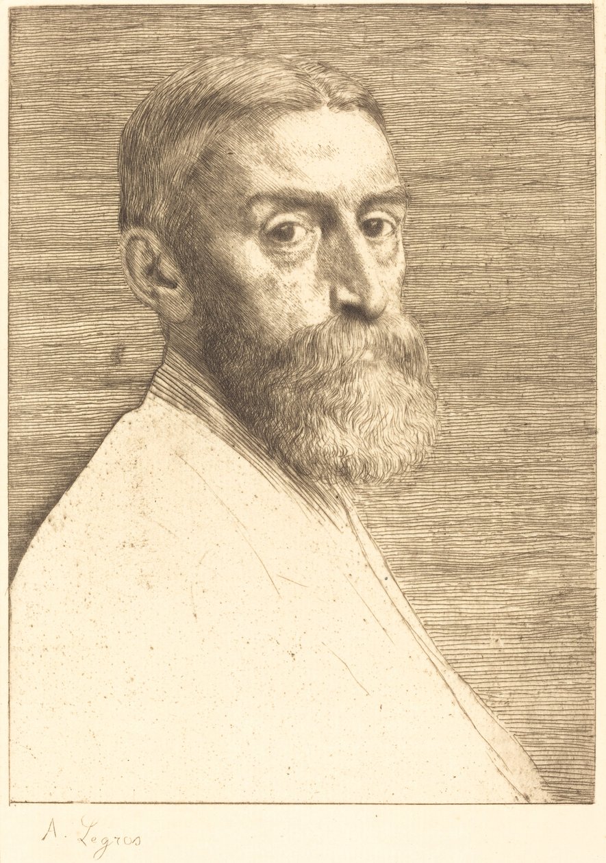 Sir Edward John Poynter, 1877. od Alphonse Legros