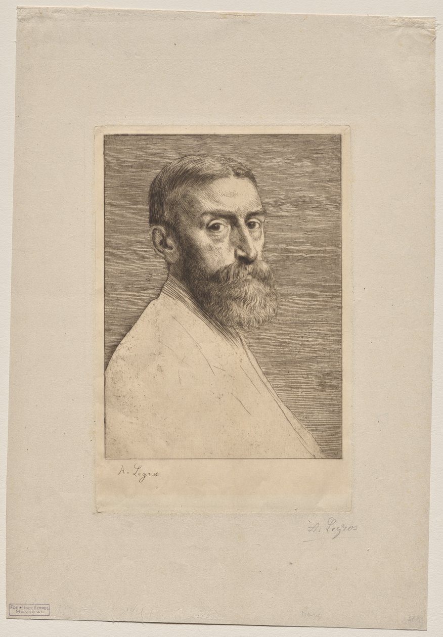 Sir Edward Poynter od Alphonse Legros