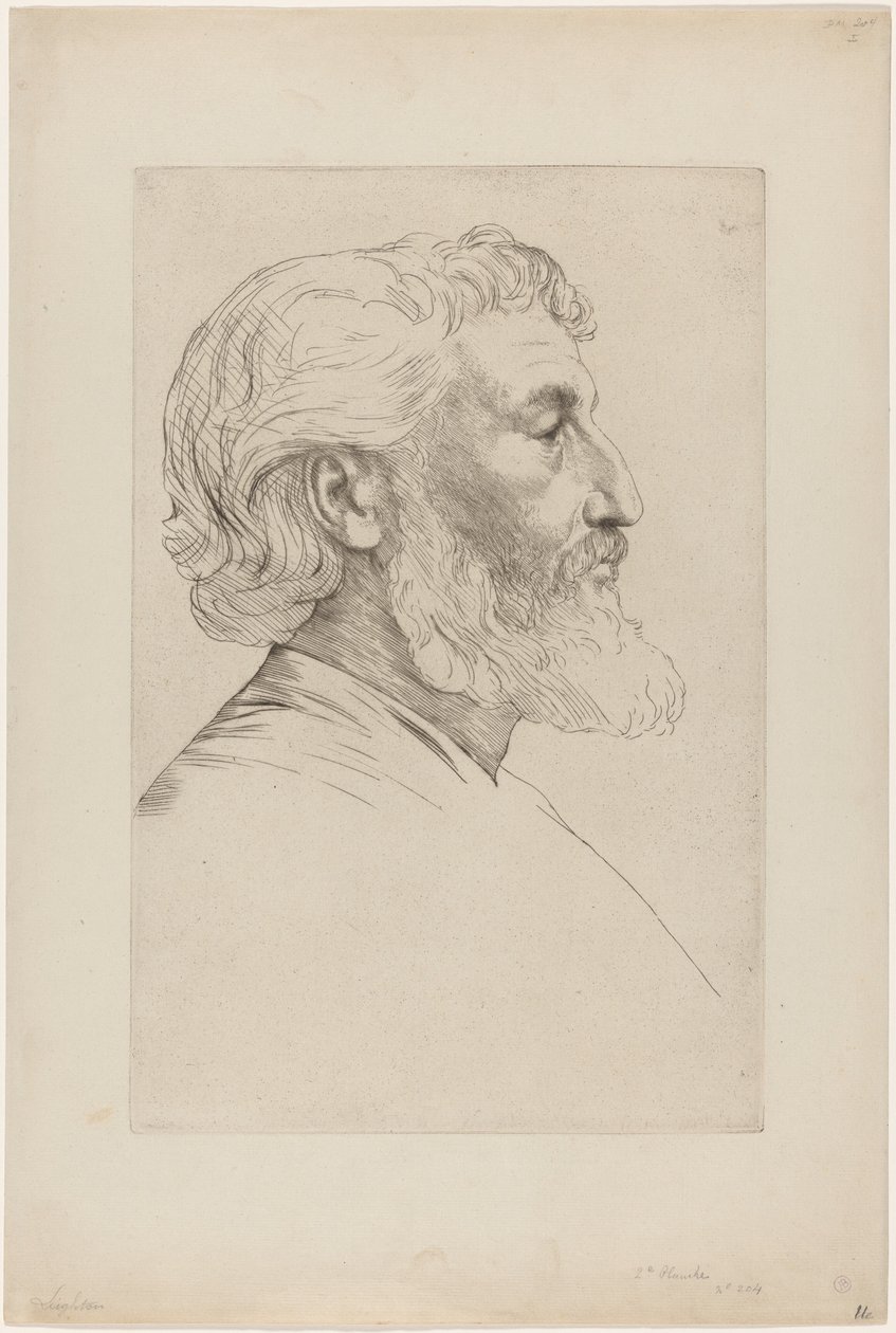 Sir Frederic Leighton od Alphonse Legros