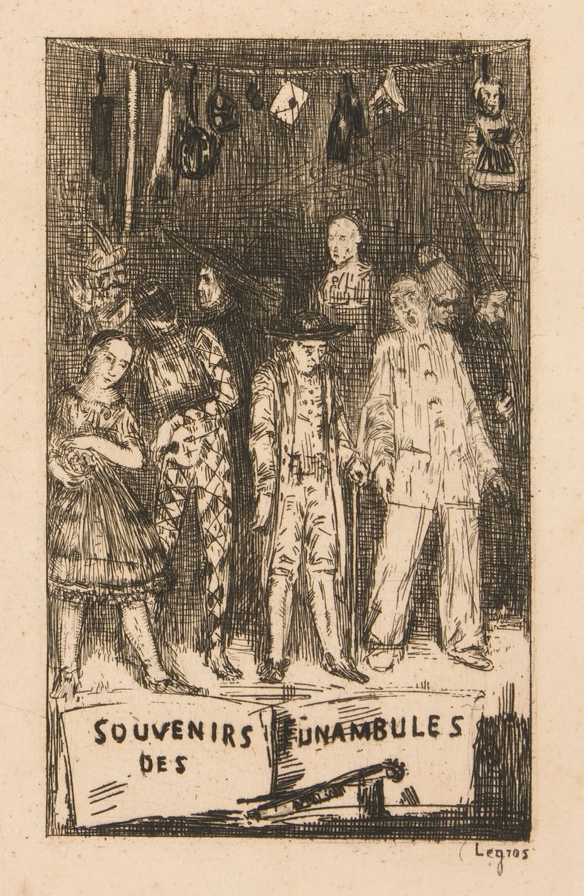 Vzpomínky na funambulisty od Alphonse Legros