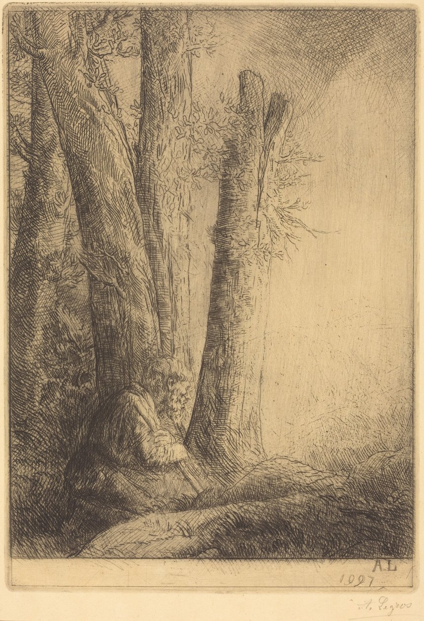 Studie pro Marnotratného syna od Alphonse Legros