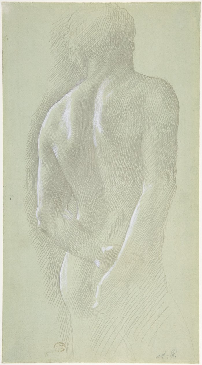Studie postavy od Alphonse Legros