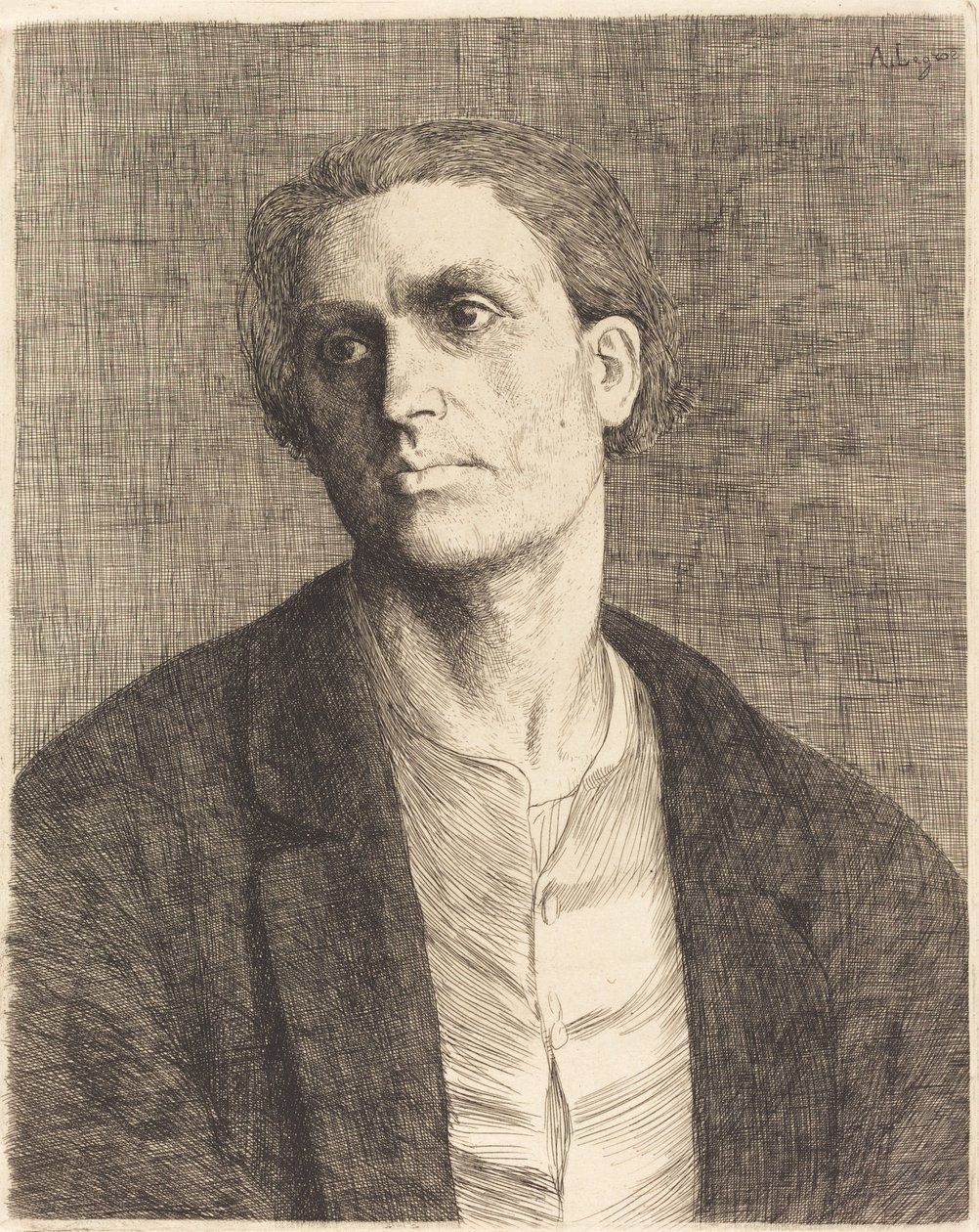 Studie mužské hlavy (Etude de tete d