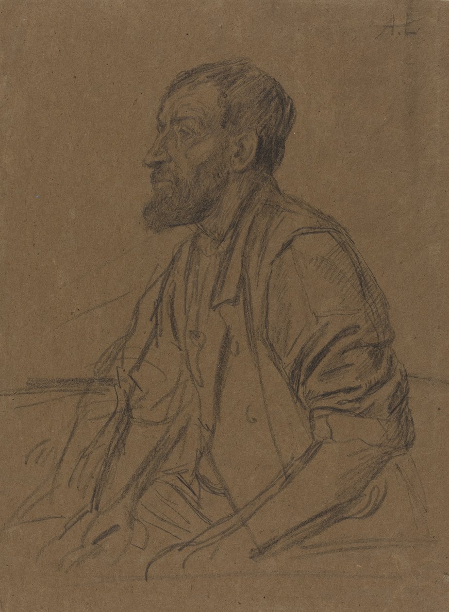 Studium dělníka. od Alphonse Legros