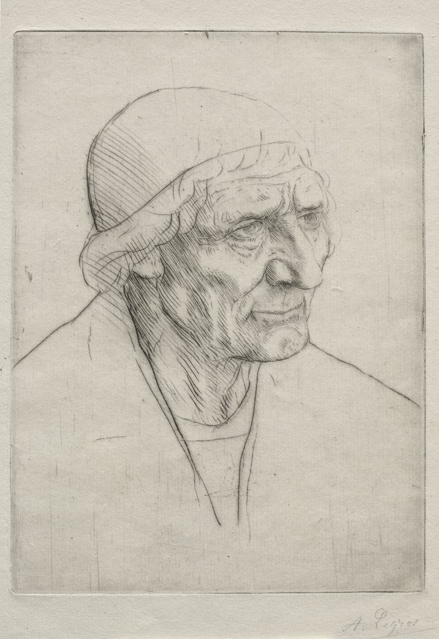 Blessing Head od Alphonse Legros