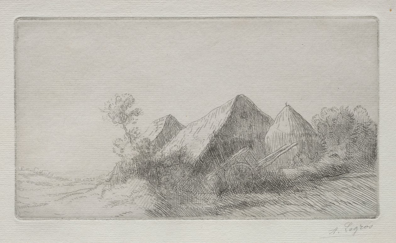 Přístřešek na vozíky od Alphonse Legros